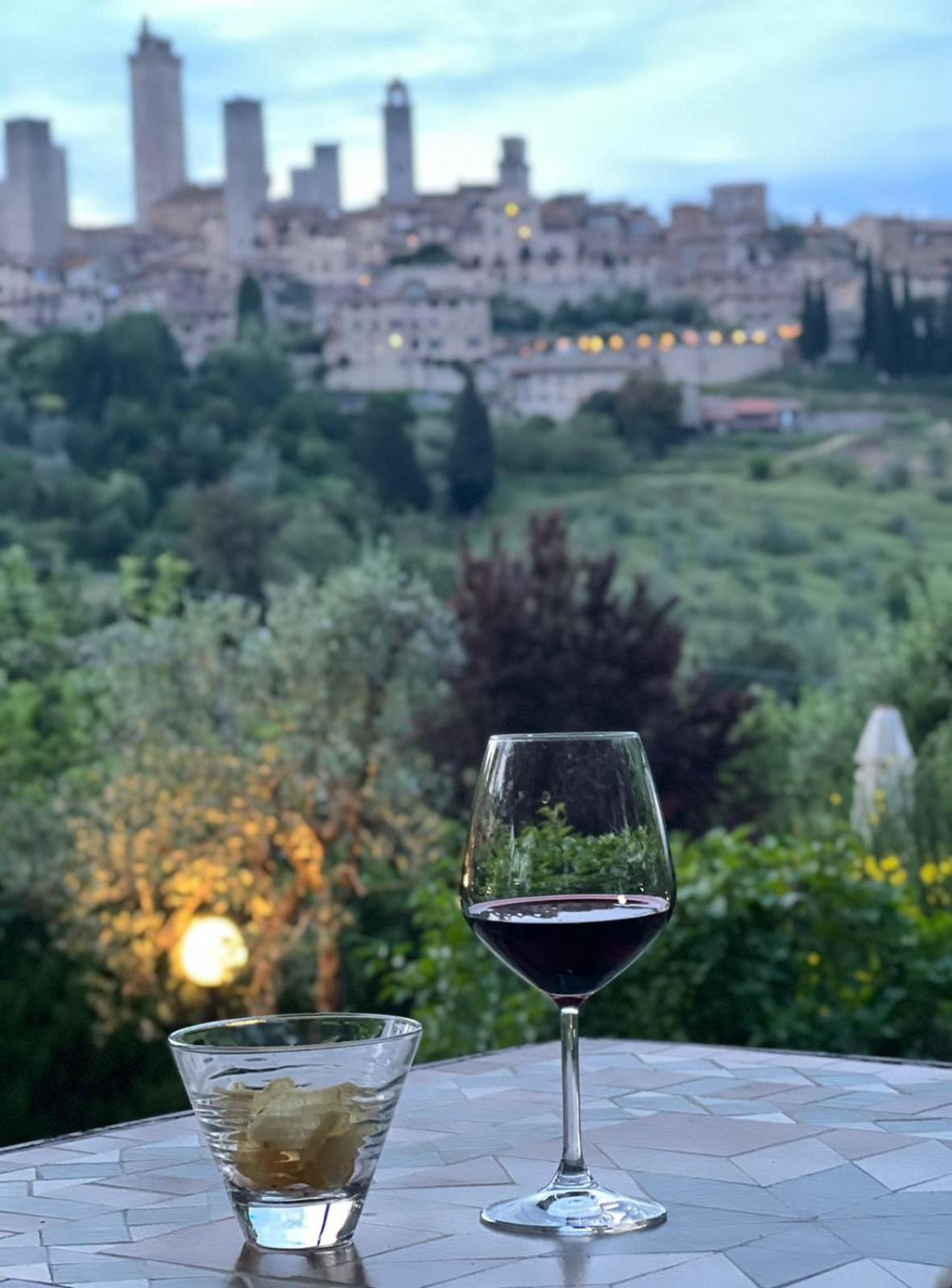 Antico Casolare Villa San Gimignano Exteriör bild