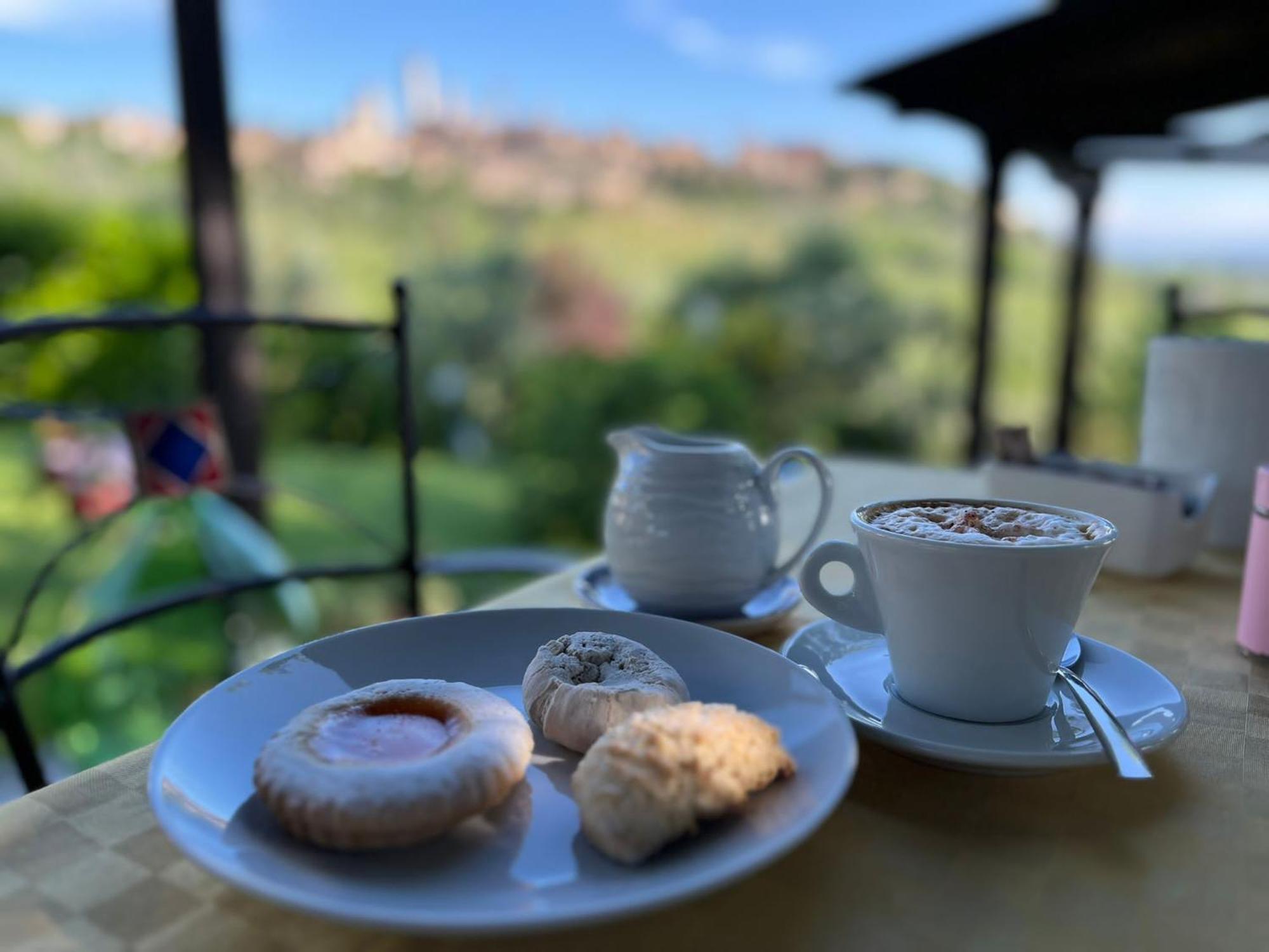 Antico Casolare Villa San Gimignano Exteriör bild