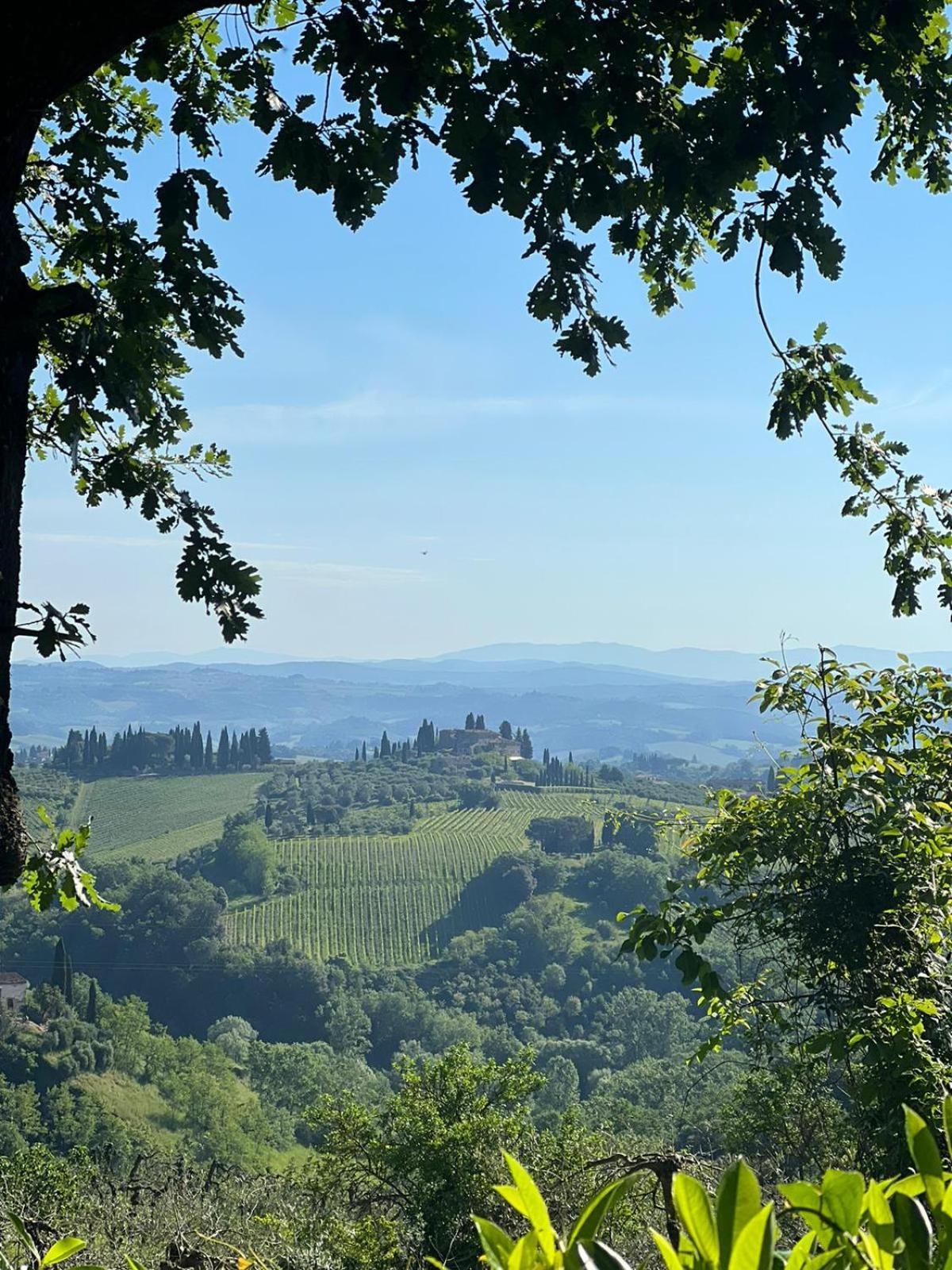 Antico Casolare Villa San Gimignano Exteriör bild