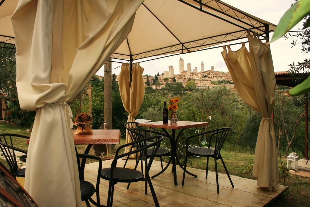 Antico Casolare Villa San Gimignano Exteriör bild