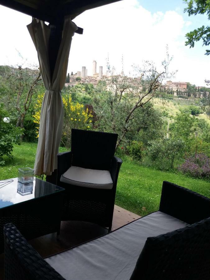 Antico Casolare Villa San Gimignano Exteriör bild