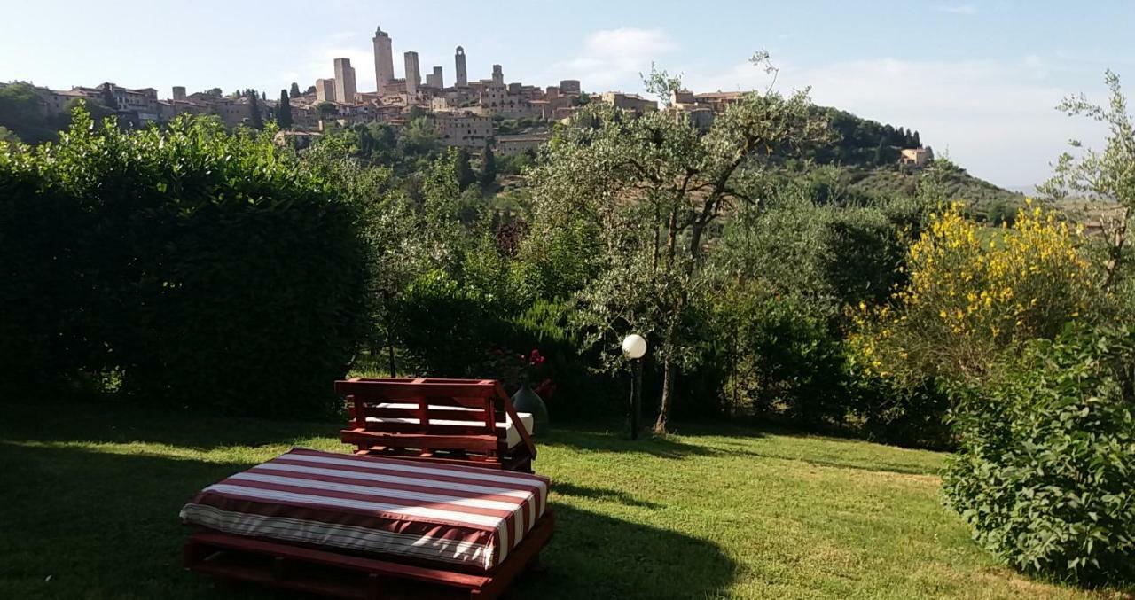 Antico Casolare Villa San Gimignano Exteriör bild